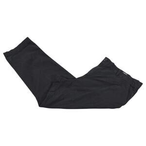 Gap Wom 20 Petite Black Girlfriend Chino Ankle Pants Basic Classic Everyday EUC